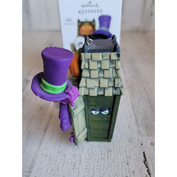 Hallmark stand up skeleton magic ornament Xmas - Picture 4 of 6